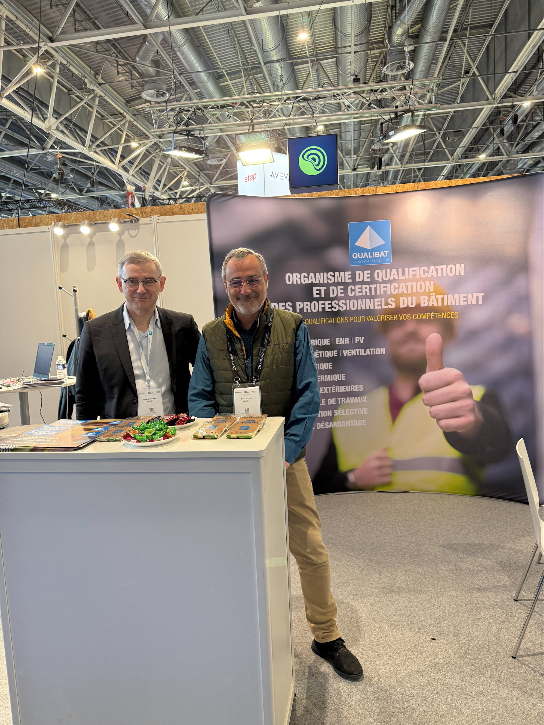 QUALIBAT sur le salon BIMWorld : retour sur deux journées riches en échanges !