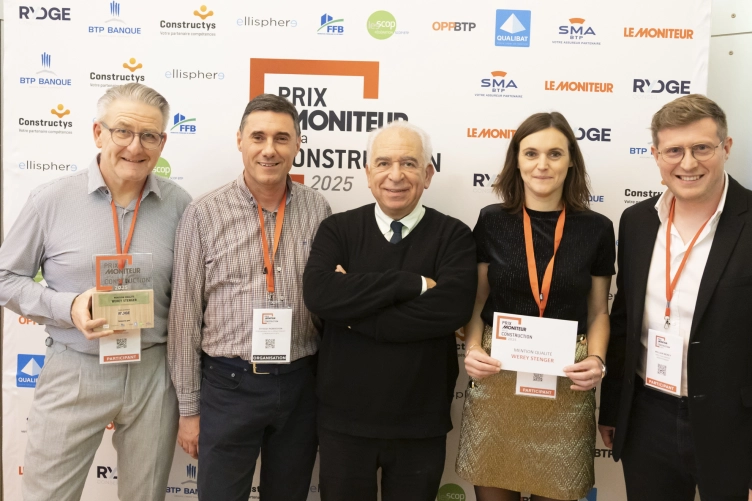 QUALIBAT, partenaire du Prix Moniteur de la Construction 2025
