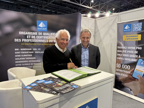 QUALIBAT et l'OPPBTP : signature d'une convention de partenariat